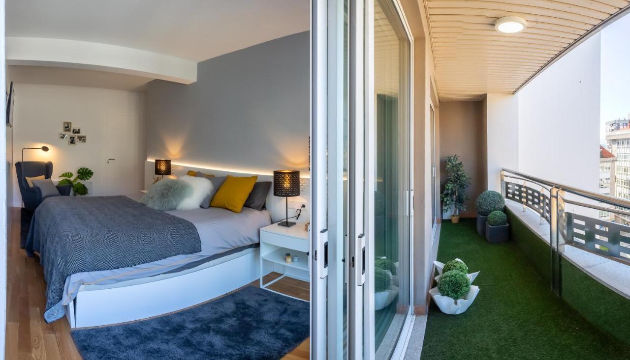 Impresionante Apartamento En Plaza De Galicia Vilagarcia de Arousa Eksteriør billede